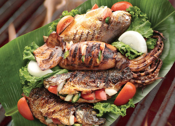 Grilled Seafood Platter